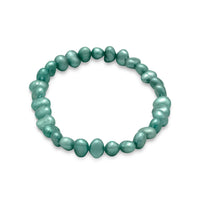 Thumbnail for Sage Cultured Freshwater Pearl Stretch Bracelet
