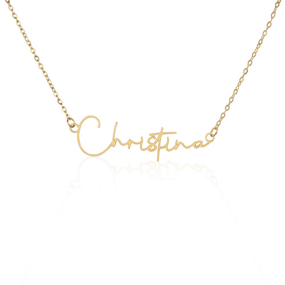 Signature Style Name Necklace!