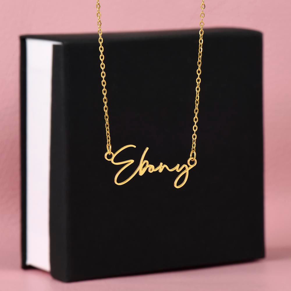Signature Style Name Necklace!