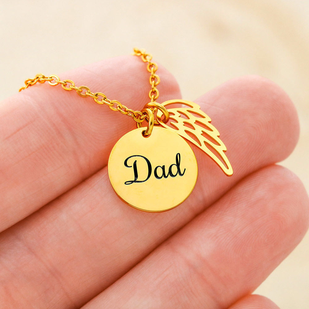 Remembrance Necklace -Dad