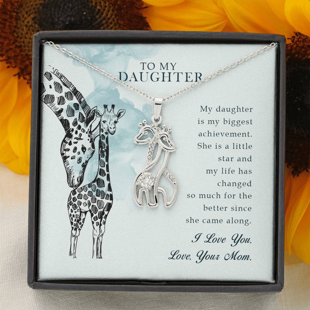 Giraffe Gift Necklace for your Daughter